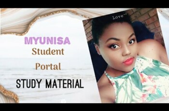 How to Access Study Material on MyUNISA